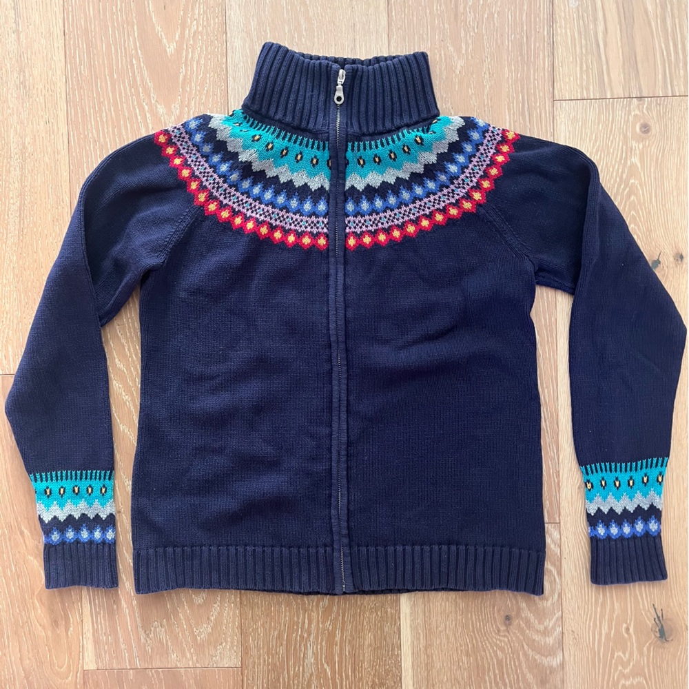Talbots Multicolor Patterned Women's Sweater